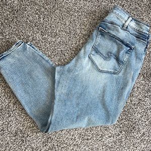 Silver Avery Skinny Jeans